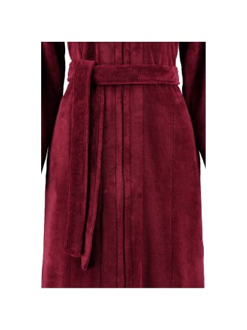 Vossen Vossen Bademäntel Damen Kurzmantel mit Kapuze Palermo burgundy - 016 in burgundy - 016