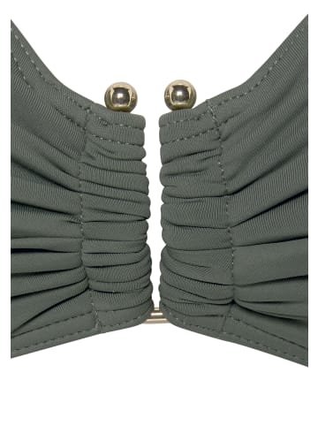 LASCANA Bügel-Bikini-Top in oliv