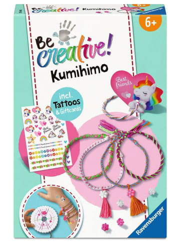 Ravensburger Bastelprodukte BeCreative Midi - Freundschaftsbändchen Kumihimo & Tattoos Ab 6 Jahre in bunt