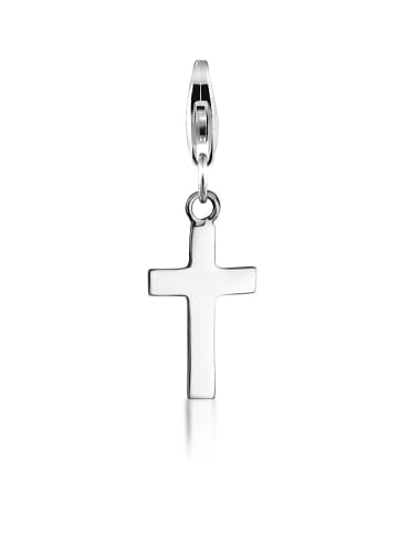 Nenalina Charm 925 Sterling Silber Kreuz in Silber