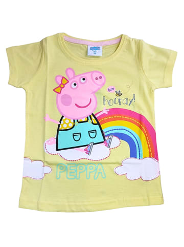 Peppa Pig T-Shirt Peppa Pig Regenbogen in Gelb