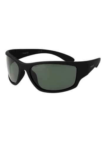 Polaroid Unisex Sonnenbrillen Rechtwinklig Schwarz