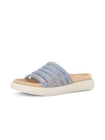 Gabor Pantoletten in blau