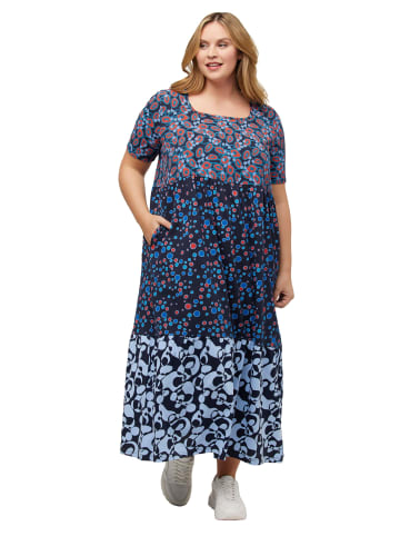 Ulla Popken Jerseykleid in marine