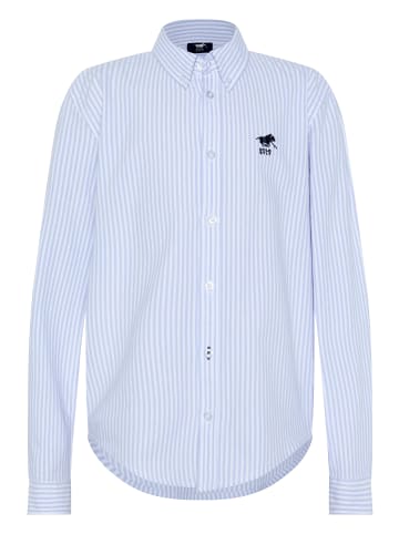 Polo Sylt Hemd mit Streifen in Blau