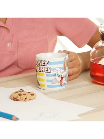 Geda Labels Tasse Bugs Bunny & Daffy Duck in Blau - 250ml
