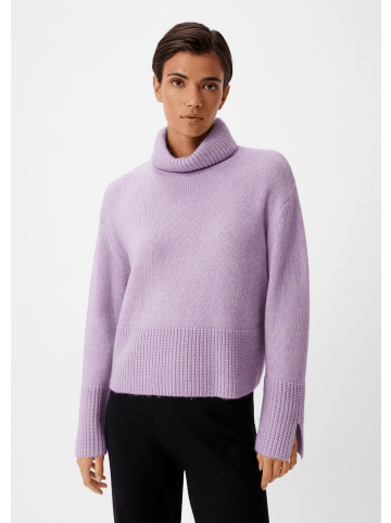 comma Strickpullover langarm in Lila