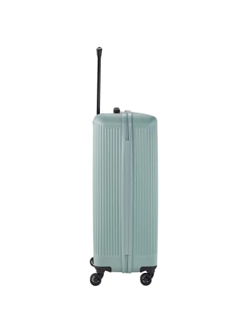 travelite Bali - 4-Rollen-Trolley L 77 cm (weiß/cognac) in mint