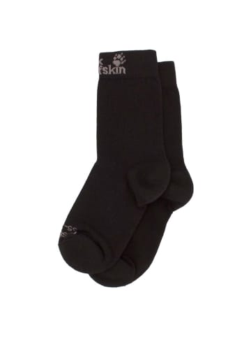 Jack Wolfskin Accessoires Casual Classic Cut (2x) Strümpfe 47-49 in Schwarz