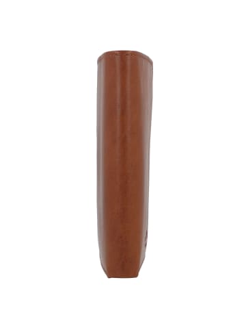 Greenburry Newport Geldbörse RFID Schutz Leder 9 cm in caramel