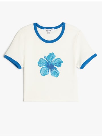 KOTON TSHIRT SS in Ekru