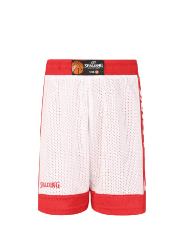 Spalding Shorts Reversible in rot / weiß