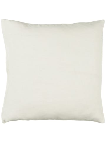 IB Laursen Leinen-Kissenbezug 50x50 cm einfarbig in butter cream
