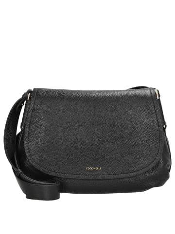 COCCINELLE Rebekka - Schultertasche 30 cm (noir) in noir