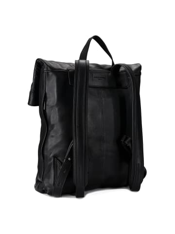 LIEBESKIND BERLIN Elvira Daypack Leder 66 cm Laptopfach in black