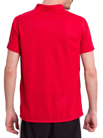 erima Squad Poloshirt in rot/schwarz/weiss