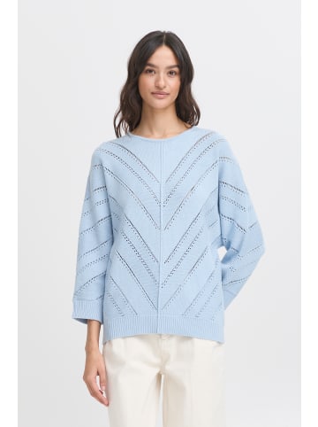 b. young Strickpullover BYNAJO Loose fit in Cashmere Blue