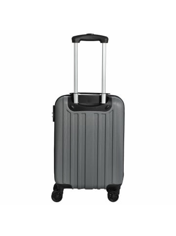 Check.In Aurora - 4-Rollen-Kabinentrolley 54 cm (limettengrün) in anthrazit