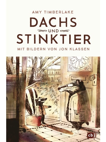 cbj Verlag Dachs und Stinktier | Mit Illustrationen von Jon Klassen, Träger des...