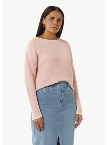 comma CI Strickpullover langarm in Pink