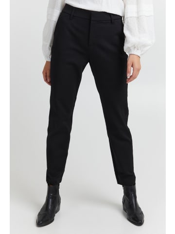 PULZ Jeans Stoffhose in Schwarz