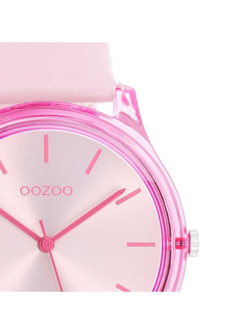 Oozoo Armbanduhr Oozoo Timepieces pink mittel (ca. 36mm)