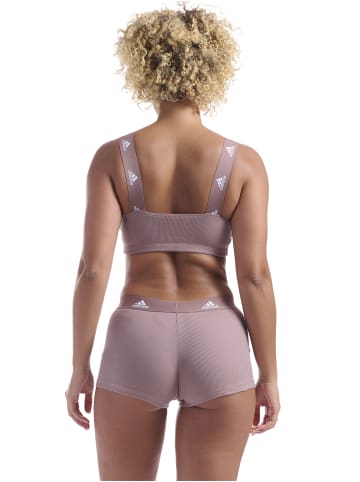 adidas Bustier Real Cool Cotton in wonder clay