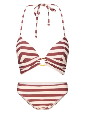 Linga Dore padded bikiniset Triangle in Sable stripe