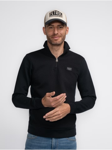 Petrol Industries Lässige Sweater Richardson in Schwarz