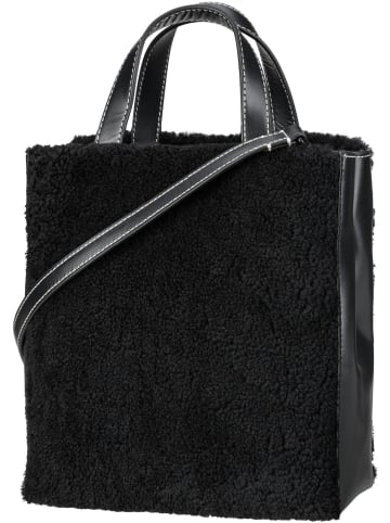 LIEBESKIND BERLIN Handtasche Shearling Paper Bag S in Black