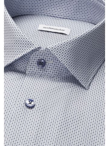 Seidensticker Business Hemd Comfort in Mittelblau