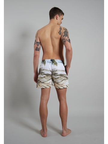 CECEBA Badehose Namur in grün-dunkel-multicolor1