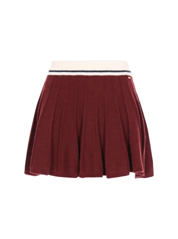 DreiMaster Women Skirt in wine red navy offwhite