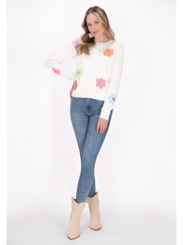 usha FESTIVAL Cardigan in white