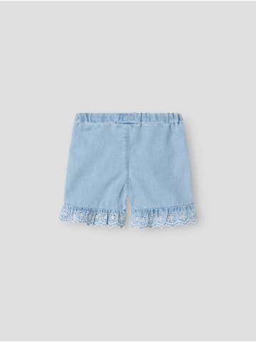 name it Jeansshorts in Light Blue Denim