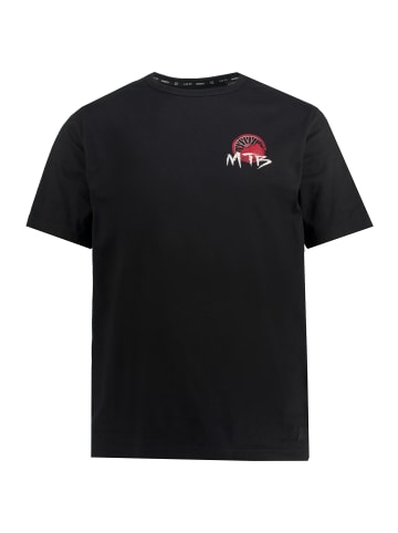 JP1880 Kurzarm T-Shirt in schwarz