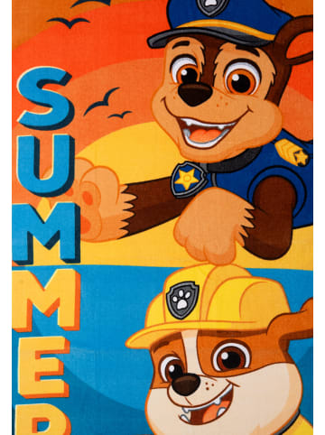 United Labels Paw Patrol - Strandtuch Badetuch Handtuch Baumwolle 140 x 70 cm in Mehrfarbig