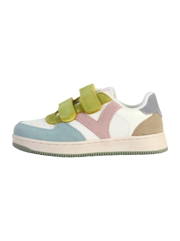 Victoria Leder-Sneaker für Kinder Blau