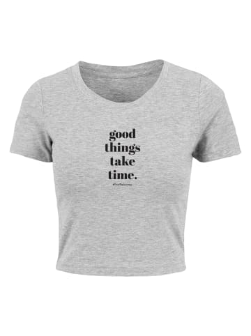 Merchcode Merchcode Cropped T-Shirts in grey