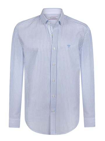 Felix Hardy Hemd Langarm Gestreift in Blau