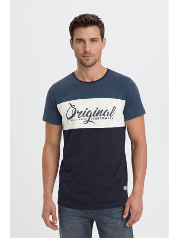 BLEND Rundhalsshirt BHNero in Blau
