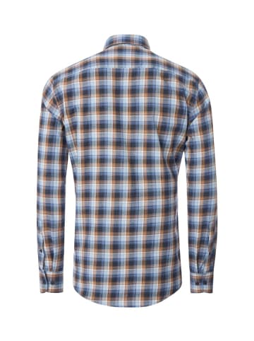 Katt KaroHemd für Herren in blau