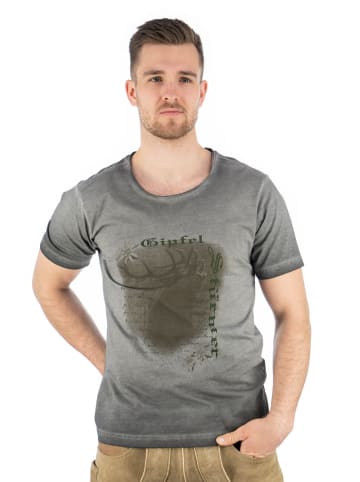 OS-Trachten T-Shirt Lyusop in anthrazit