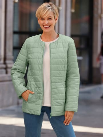 Sieh an! Steppjacke in eucalyptus