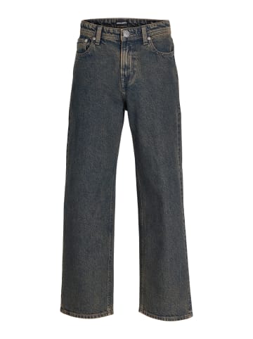 JACK & JONES Junior Jjialex High-Waist-Baggy-Jeans in blue denim