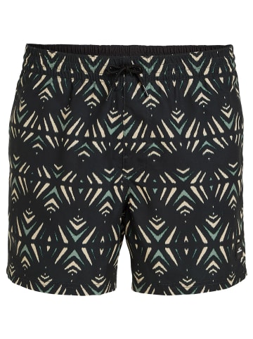 O`Neill Badeshorts Mix & Match in black fade ikat