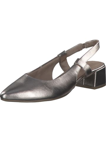 Marco Tozzi Pumps in platinum