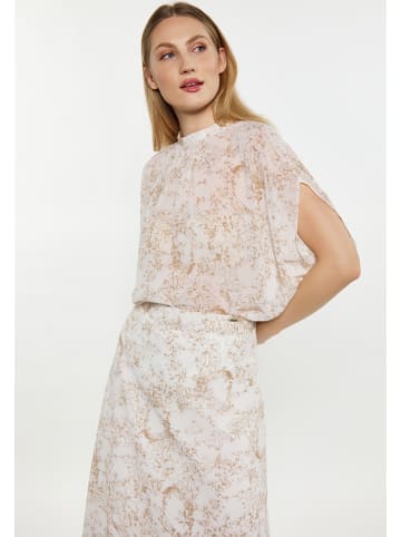 DreiMaster Damen Bluse in Sand Weiss