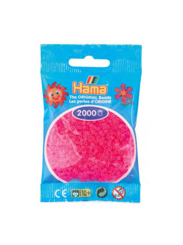 Hama Beutel mit 2000 Mini-Bügelperlen fuchsia - ab 10 Jahren