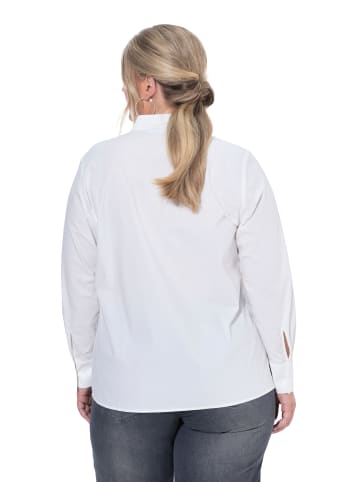 MIAMODA Hemdbluse in schneeweiß